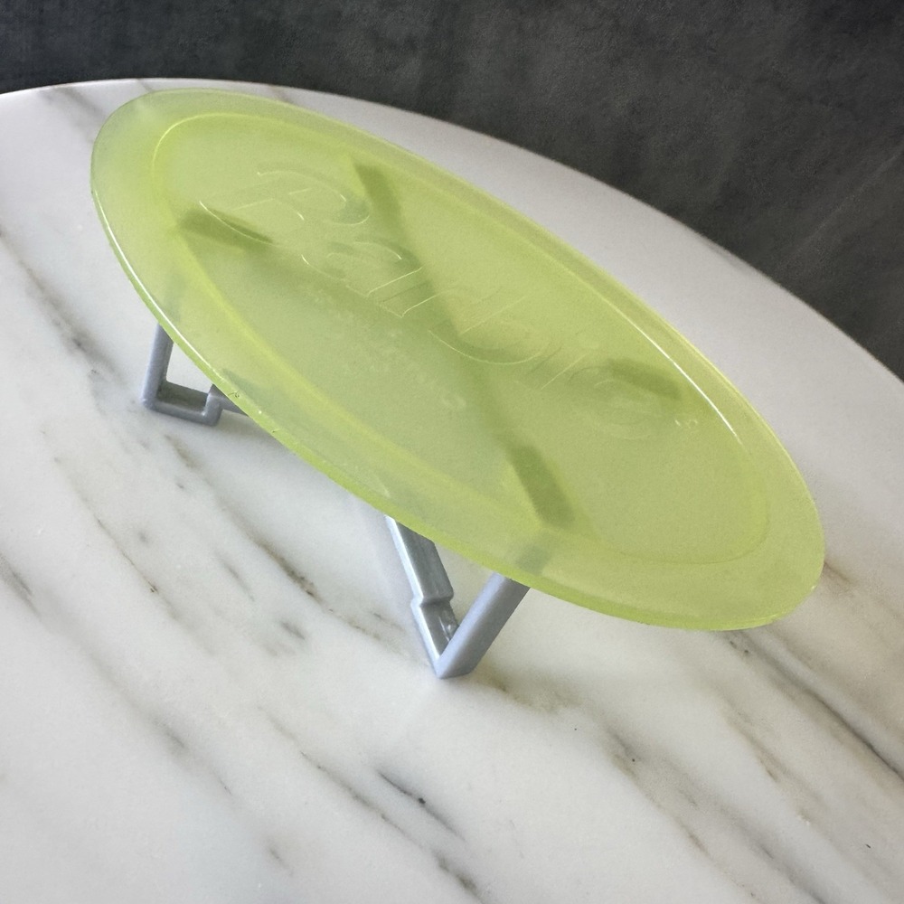 Vintage Barbie So Real So Now Living Room 1998 Mattel Green Coffee Table